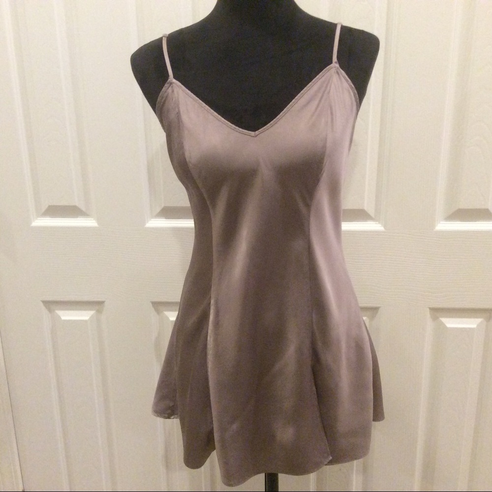 Victoria’s Secret 100% Silk Chemise Slip Dress